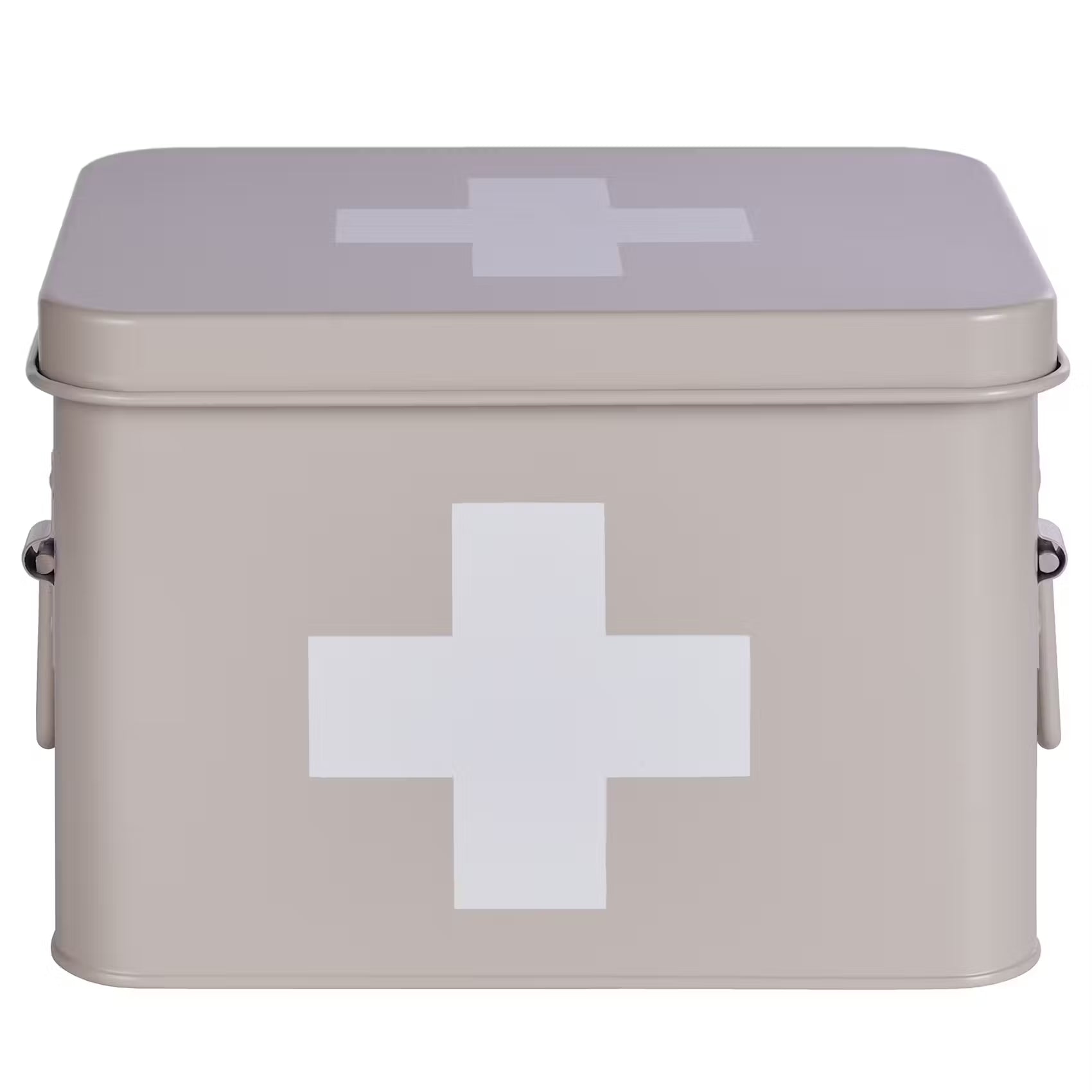 MEDIC Medikamentenbox - Eisen - Beige