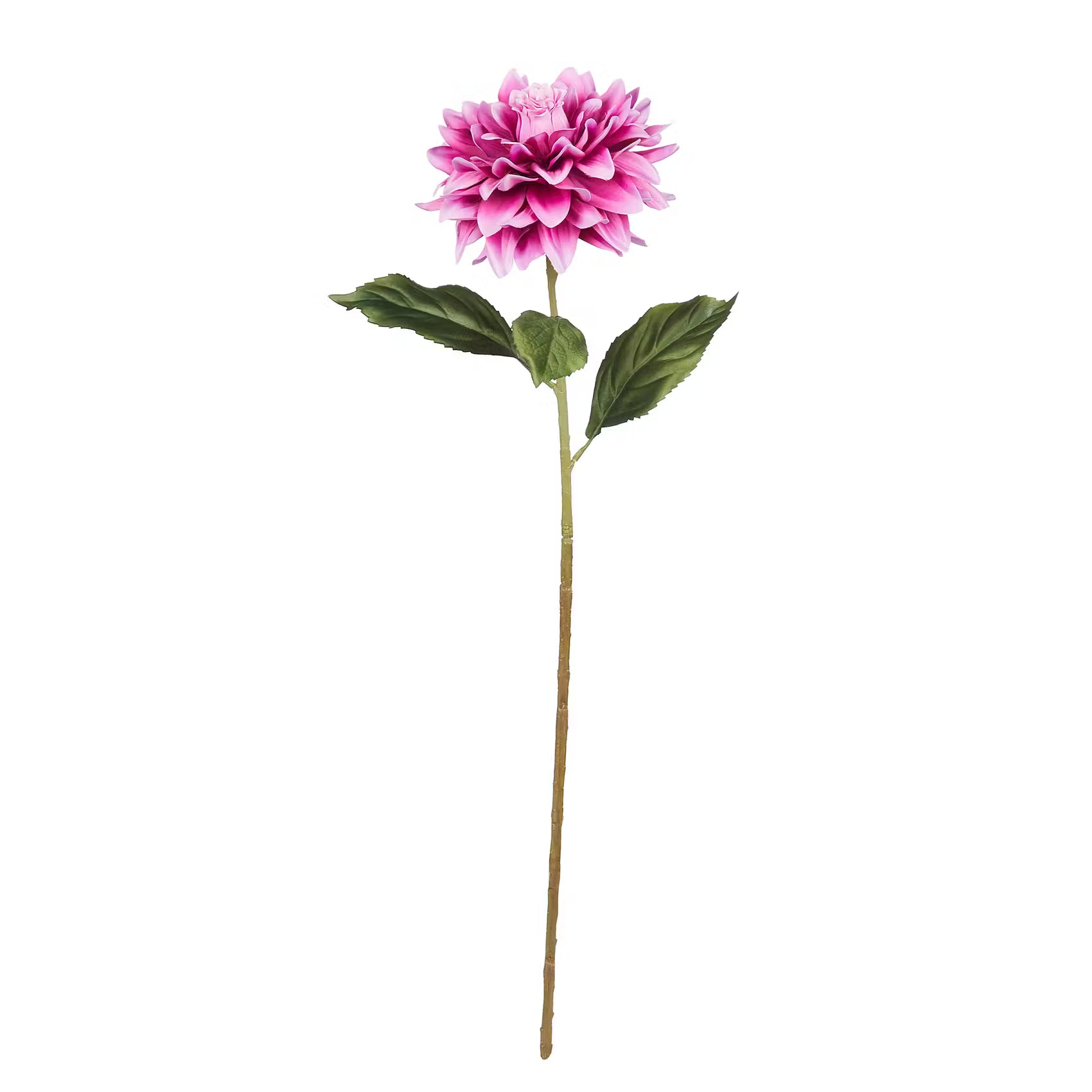 FLORISTA Kunstblume Dahlie - Polyethylen/Polyester - Beere