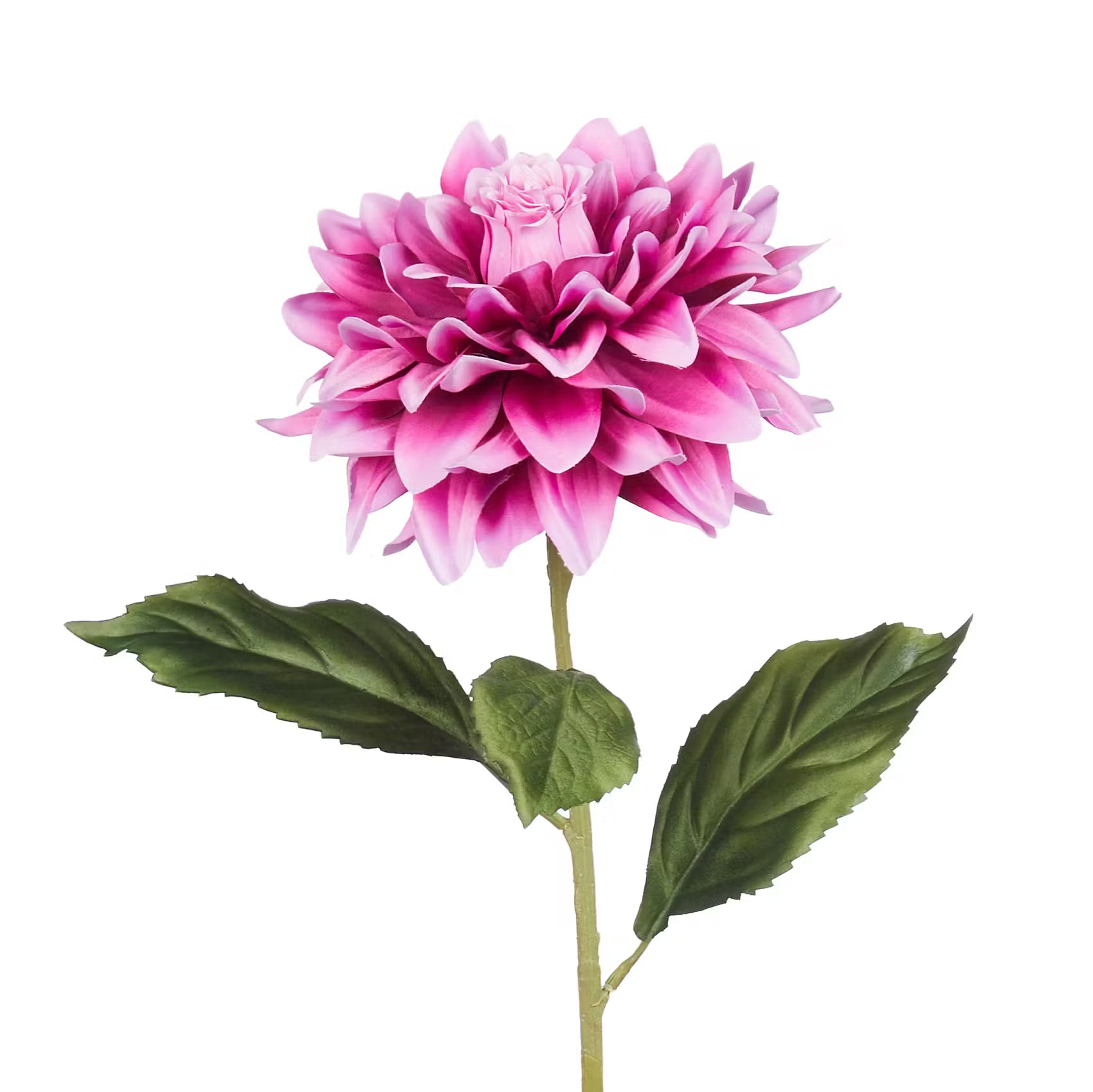 FLORISTA Kunstblume Dahlie - Polyethylen/Polyester - Beere