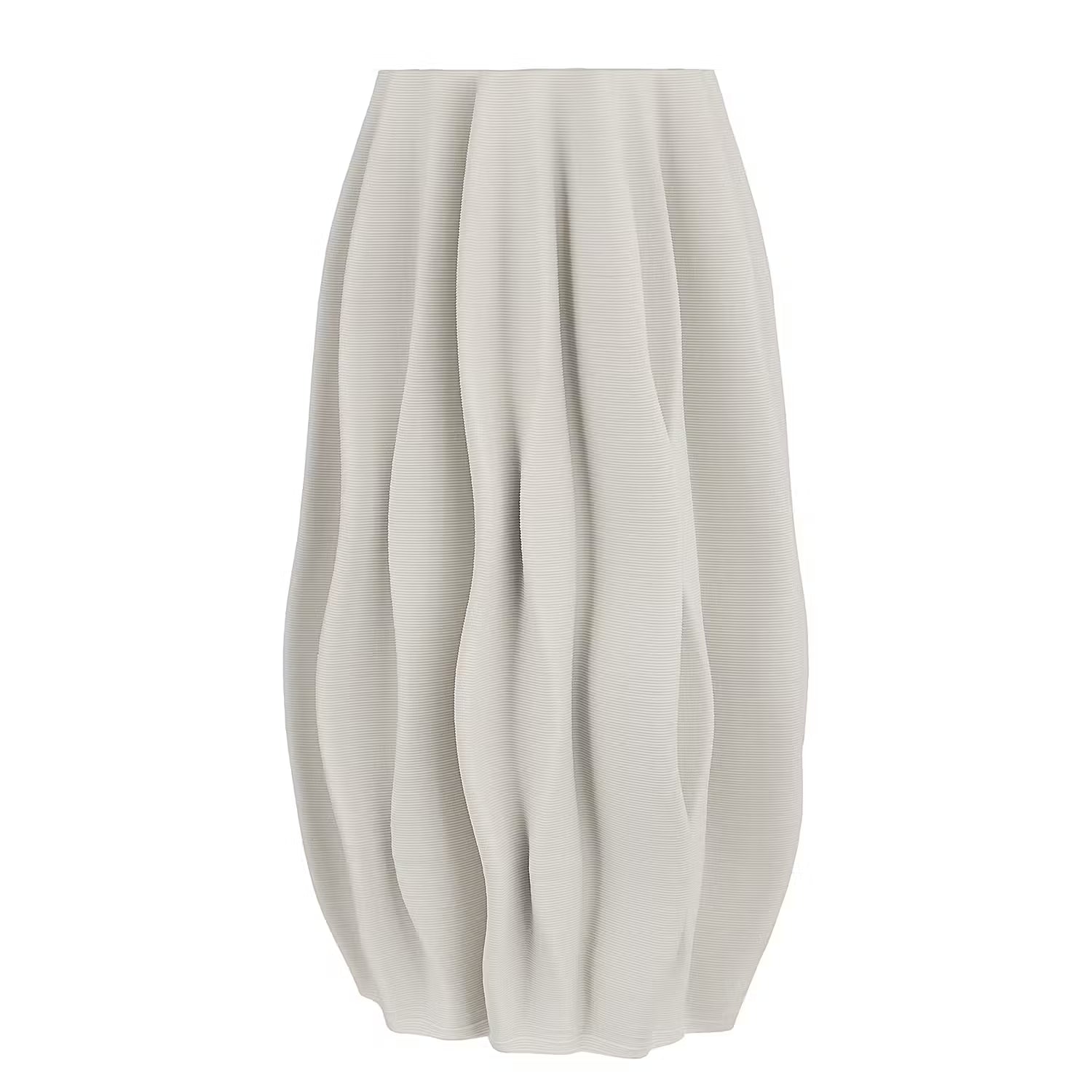 VISION Vase 3D - Porzellan - Weiß