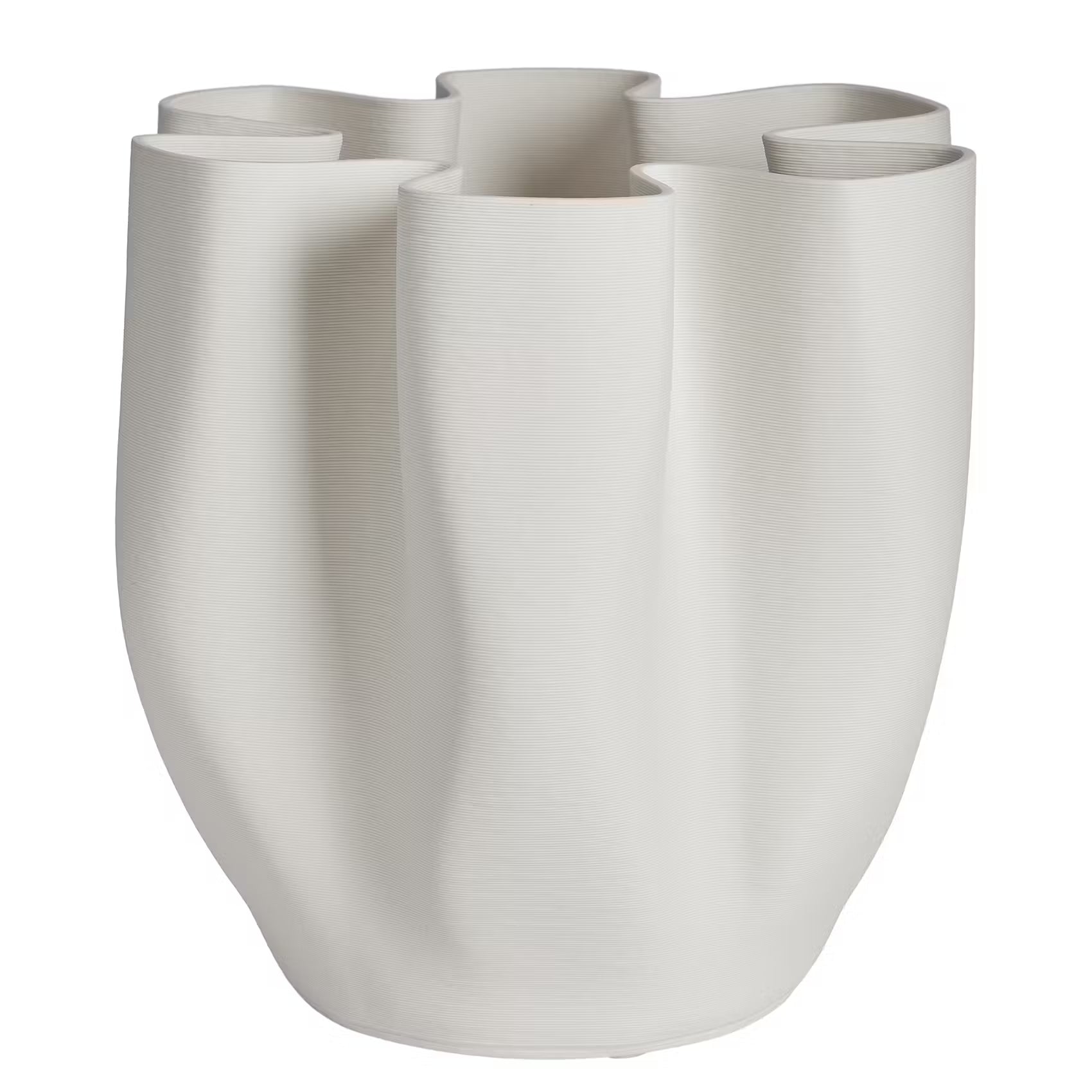 VISION Vase 3D - Porzellan - Weiß