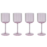 FIORI Weinglas 4er-Set - Glas - Rosa