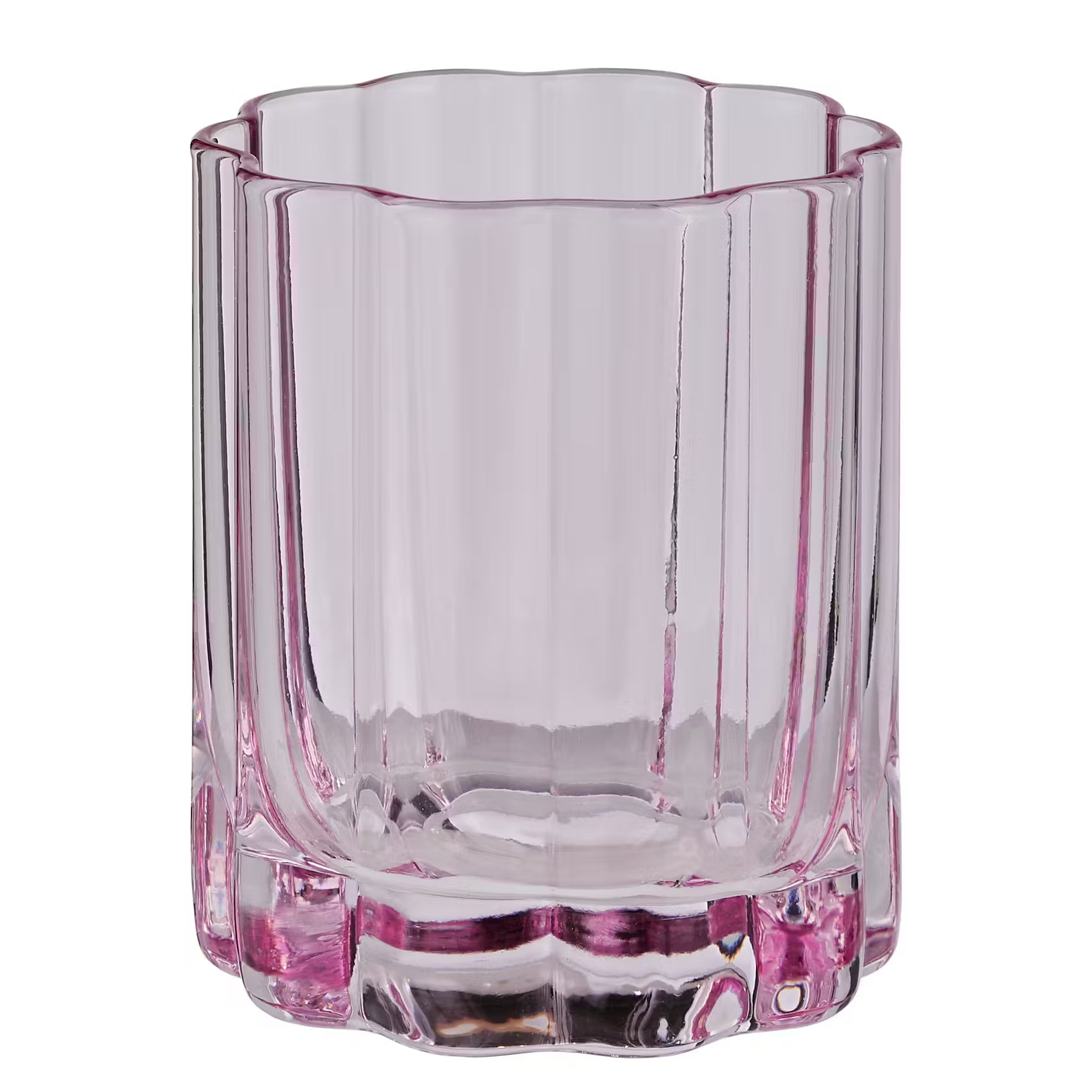 FIORI Trinkglas 6er-Set - Glas - Rosa