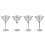 SMERALDA Martiniglas 4er-Set - Glas - Transparent
