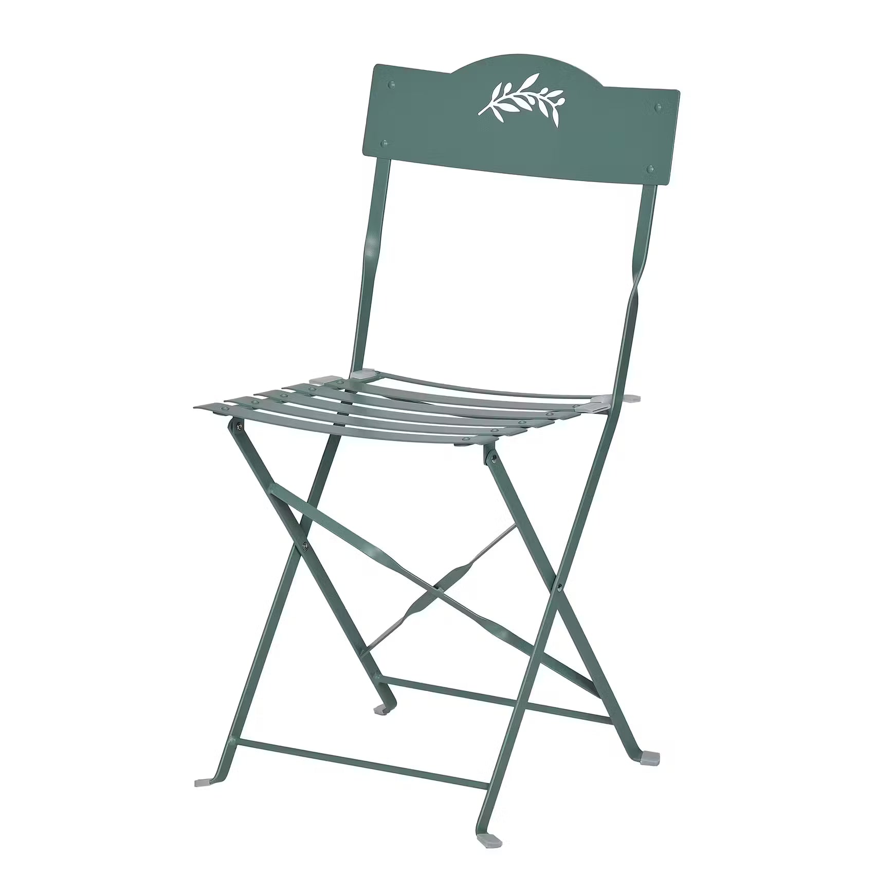 OLIVE GARDEN Gartenstuhl 2er-Set - Eisen - Salbei