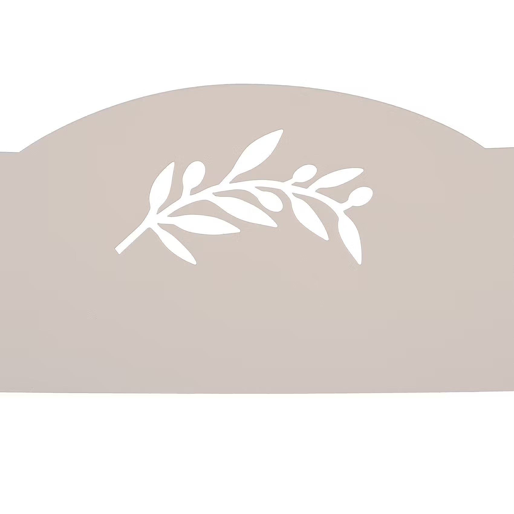 OLIVE GARDEN Gartenstuhl 2er-Set - Eisen - Taupe