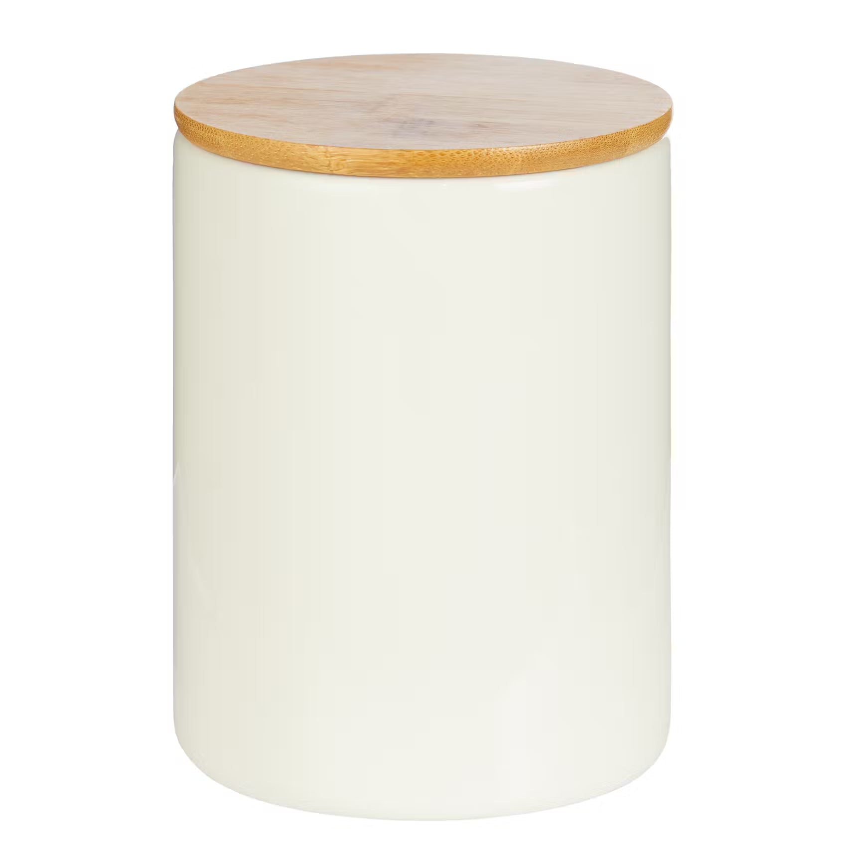 PEANUTS Aufbewahrungsdose - Porzellan / Bambus - Höhe: 14 cm