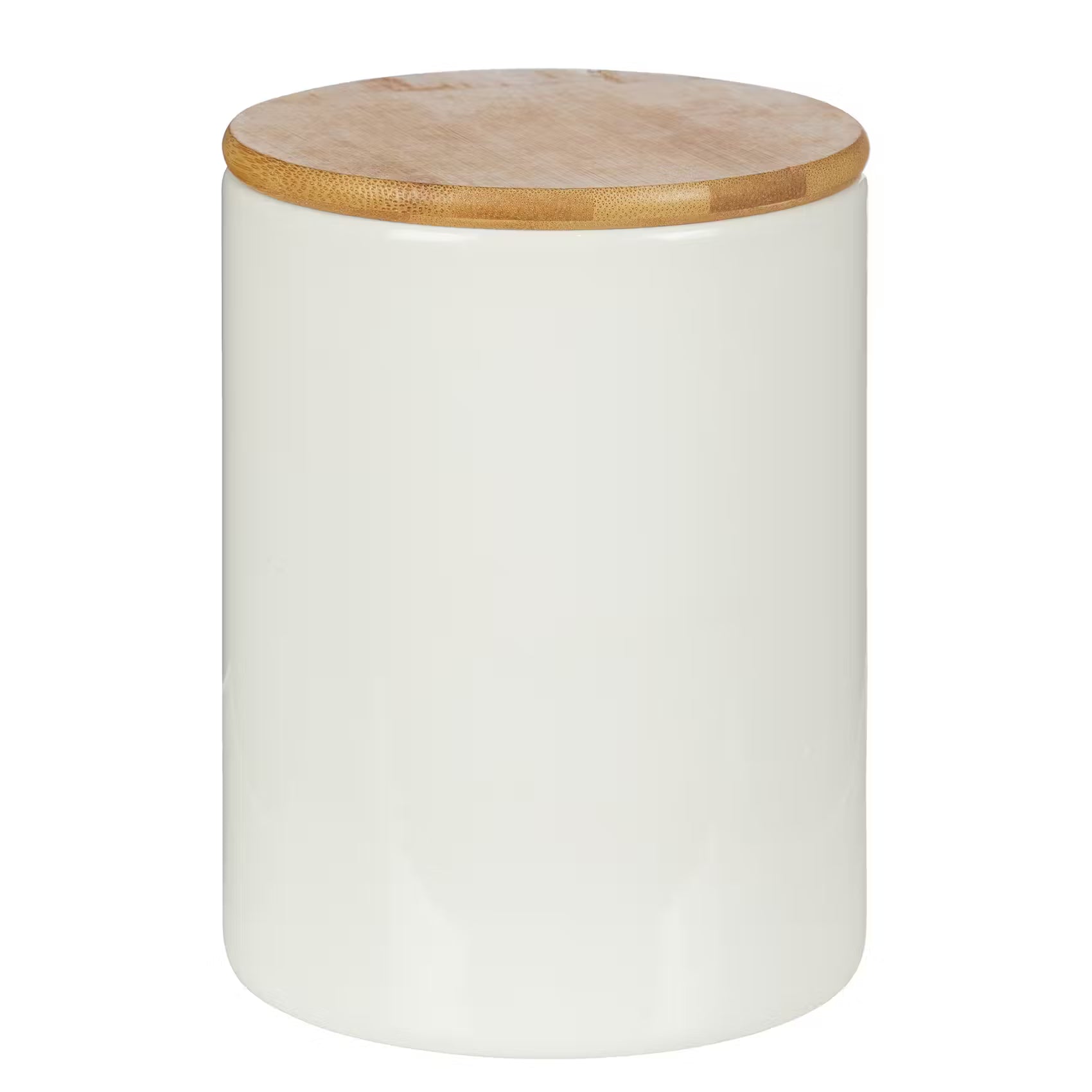 PEANUTS Aufbewahrungsdose - Porzellan / Bambus - Höhe: 16 cm