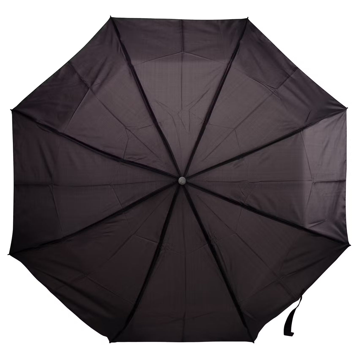 RAIN OR SHINE Regenschirm faltbar - Polyester/Aluminium/Metall - Schwarz