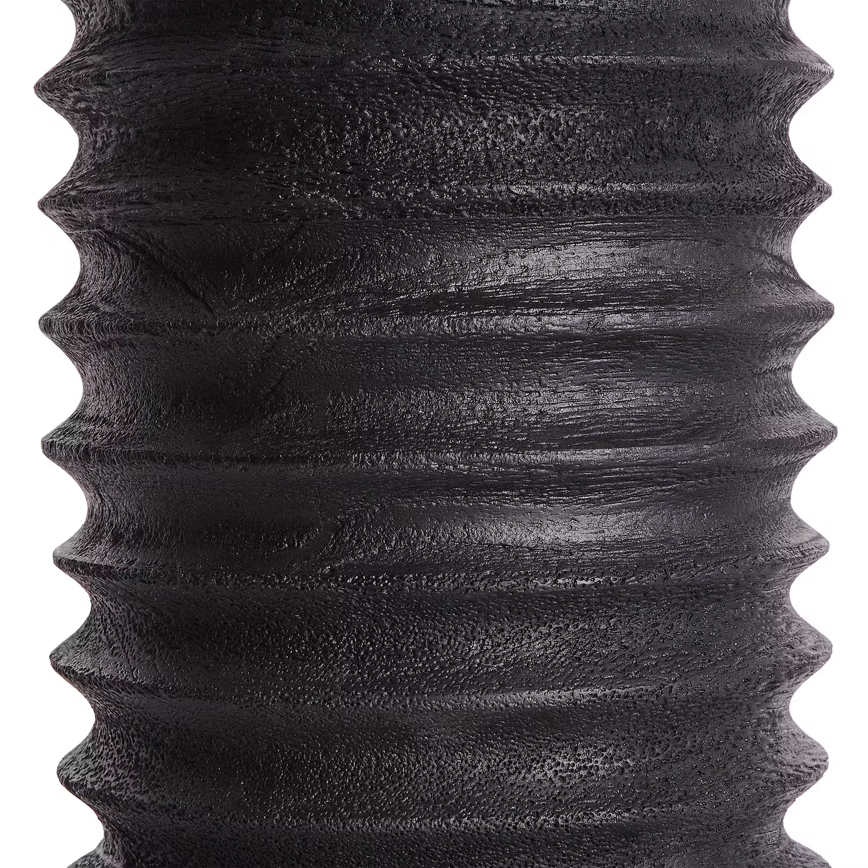 GROOVED Lampenfuß  - Mangoholz - 1-flammig
