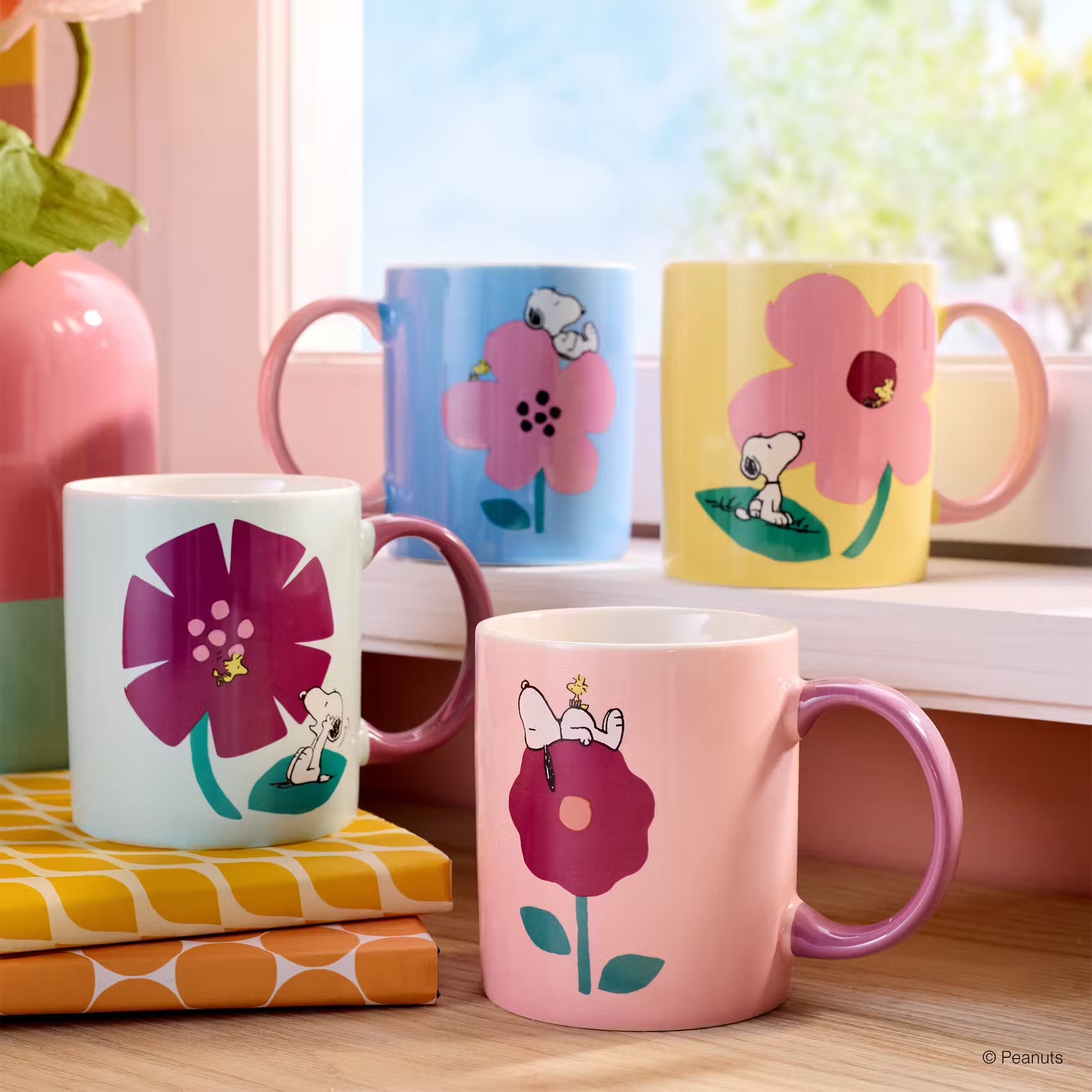 PEANUTS Tasse - Porzellan - Gelb