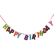 HAPPY BIRTHDAY Girlande 6er-Set