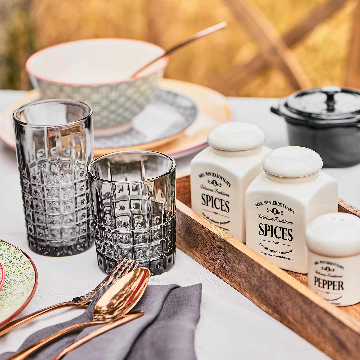 FOREST Tablett 6er-Set