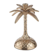 GOLDEN NATURE Kerzenhalter 2er-Set - Aluminium - Gold