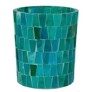 CARIBBEAN Windlicht 4er-Set - Glas - Grün
