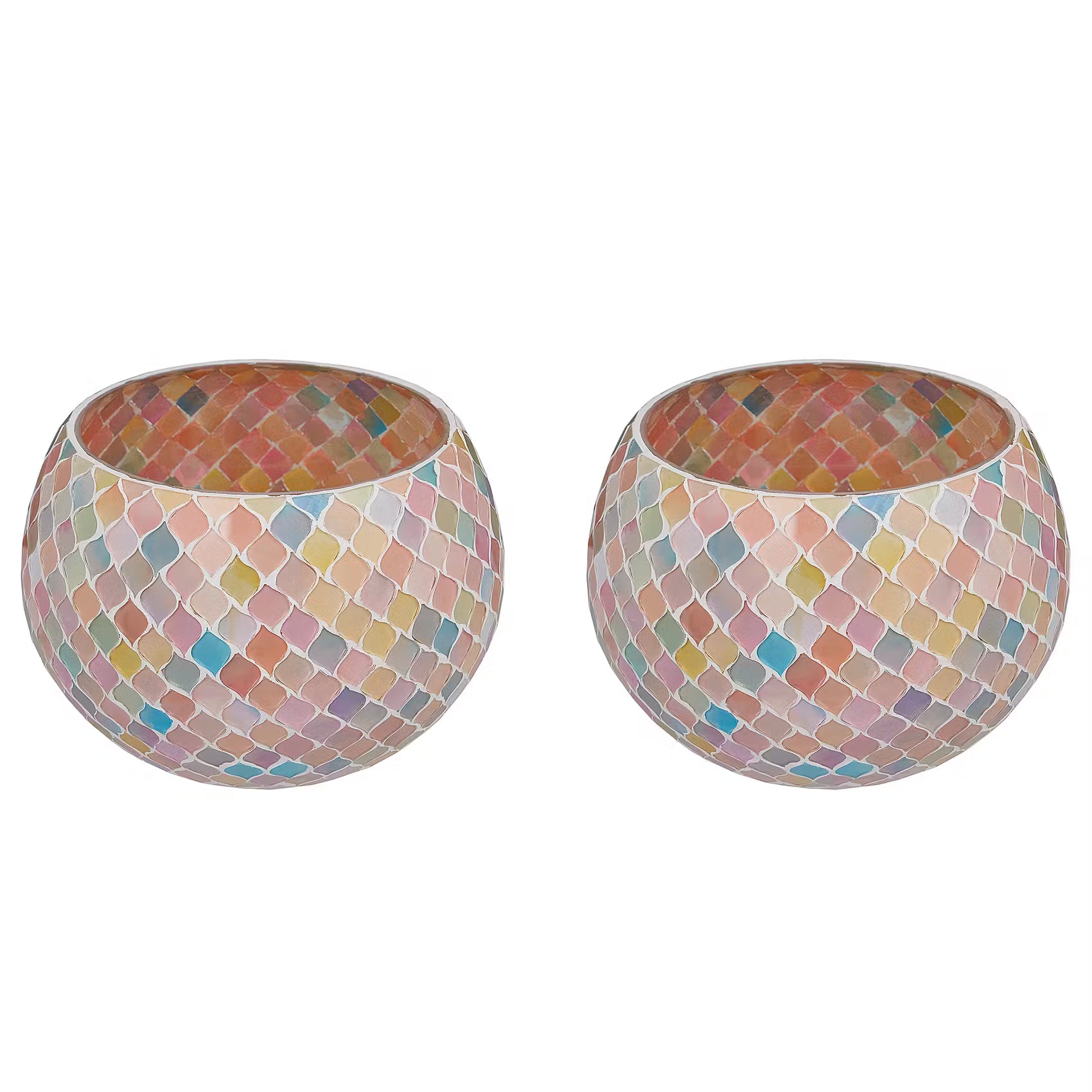Windlicht PASTEL LIGHTS 2er-Set