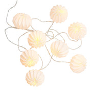 HANAMI LED Lampions-Lichterkette 6er-Set