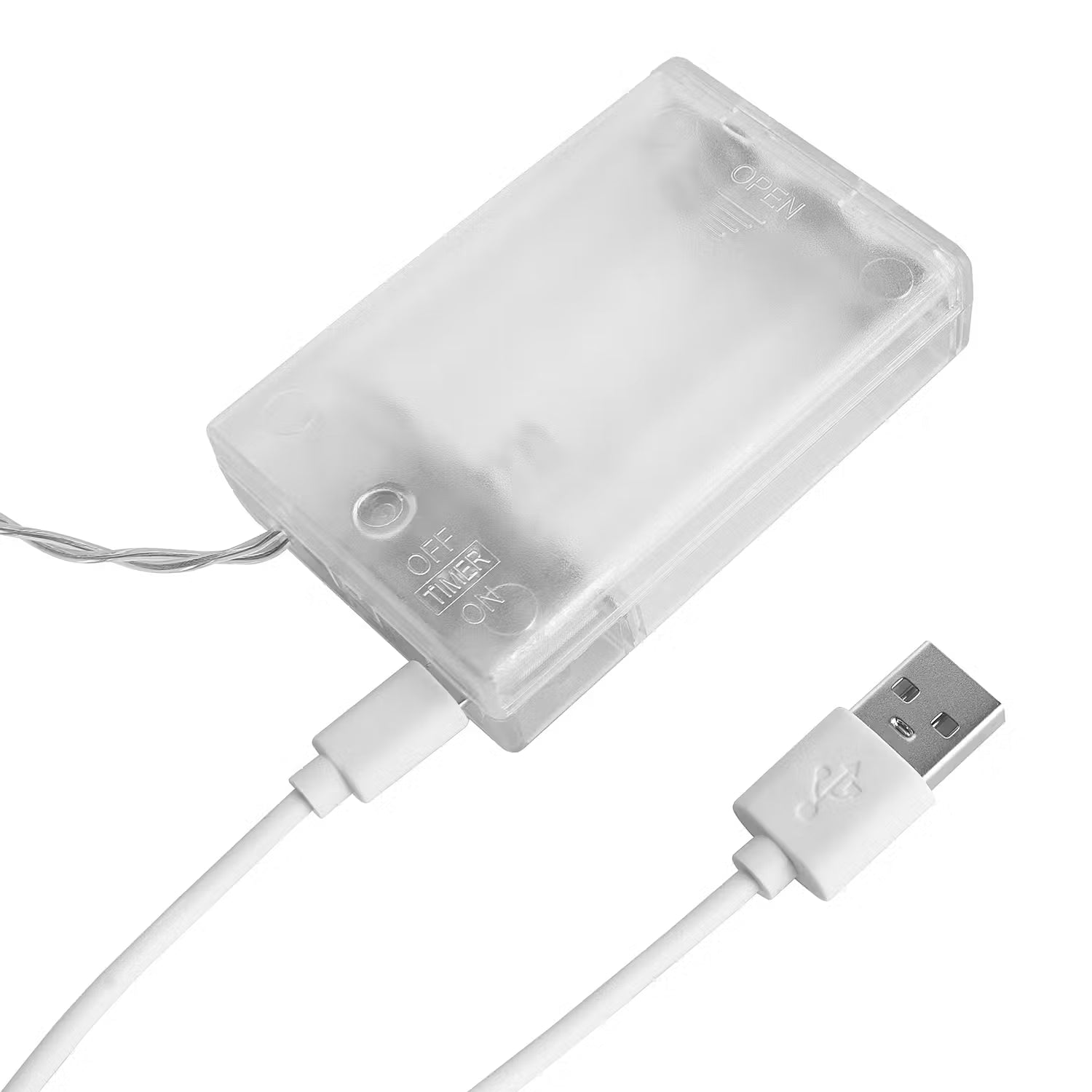 LES BELLES Lichterkette 6er-Set - PVC / Baumwolle