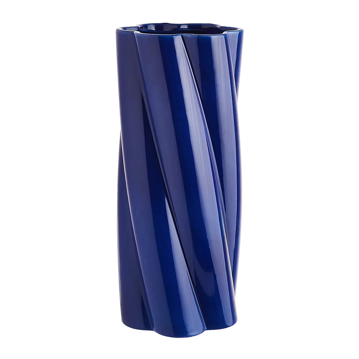 TWIST Vase 2er-Set - Steingut