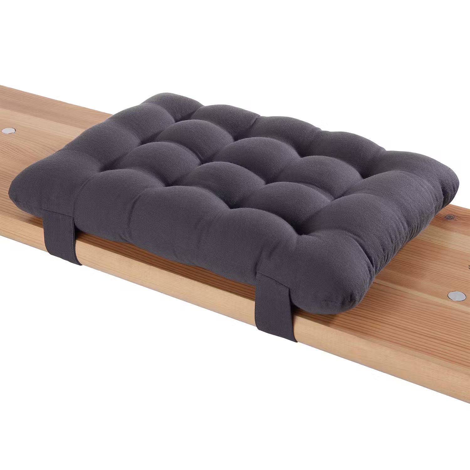 SOLID Sitzkissen für Bierbank 4er-Set - Baumwolle / Polyester - Anthrazit