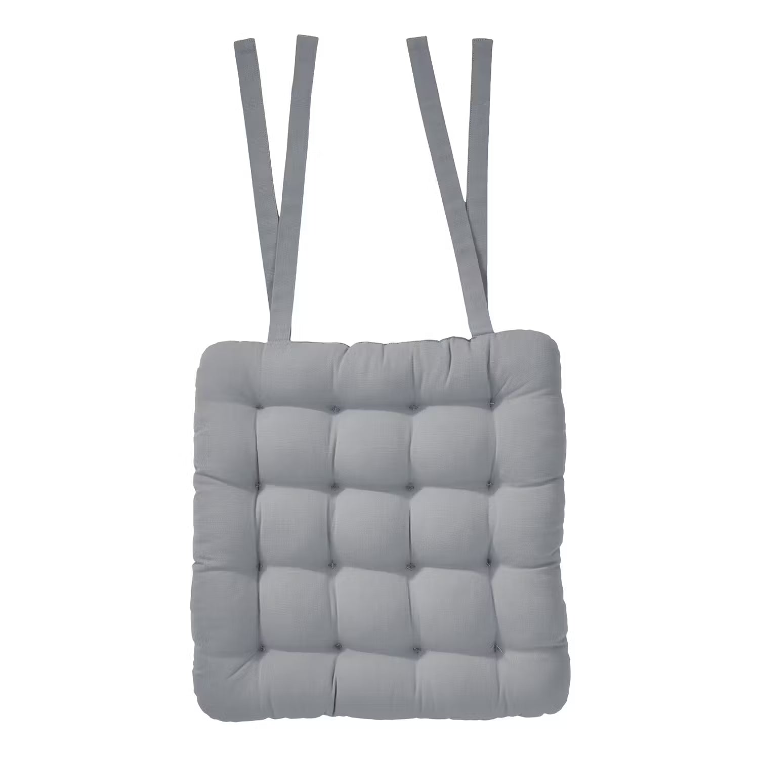 SOLID Stuhlkissen 4er-Set - Baumwolle / Polyester