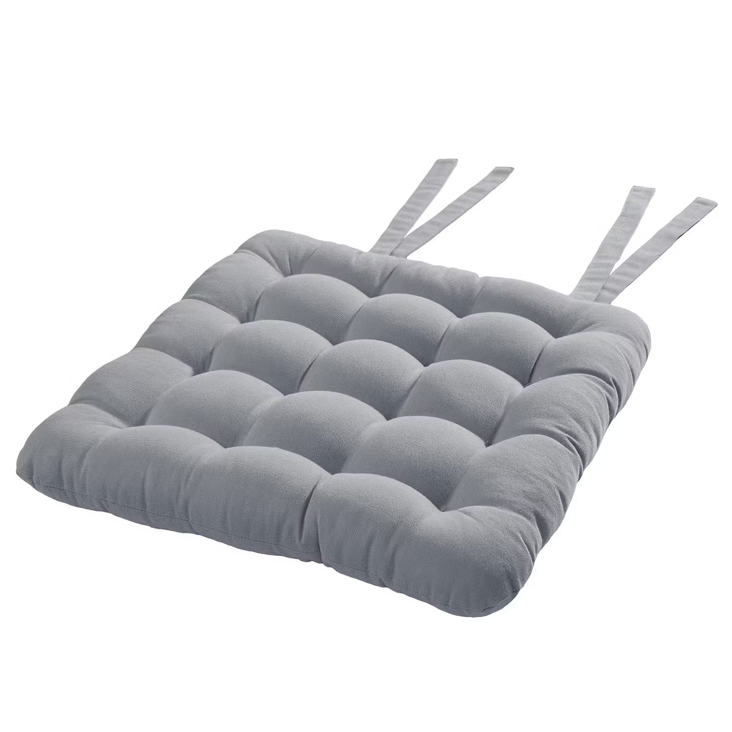SOLID Stuhlkissen 4er-Set - Baumwolle / Polyester