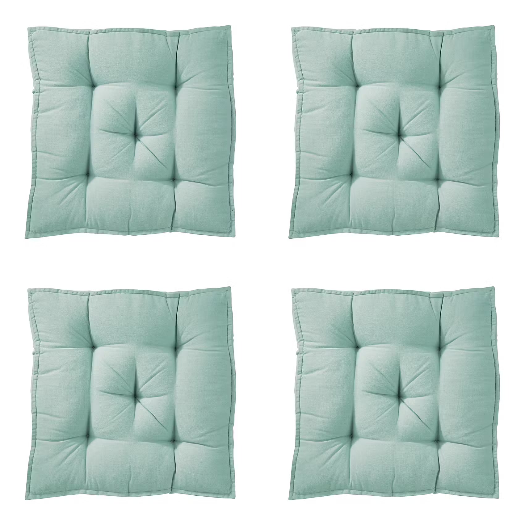 SOLID Sitzkissen 4er-Set - Baumwolle / Polyester
