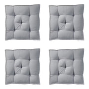 SOLID Sitzkissen 4er-Set - Baumwolle / Polyester