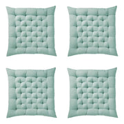 SOLID Futonkissen 4er-Set - Baumwolle / Polyester