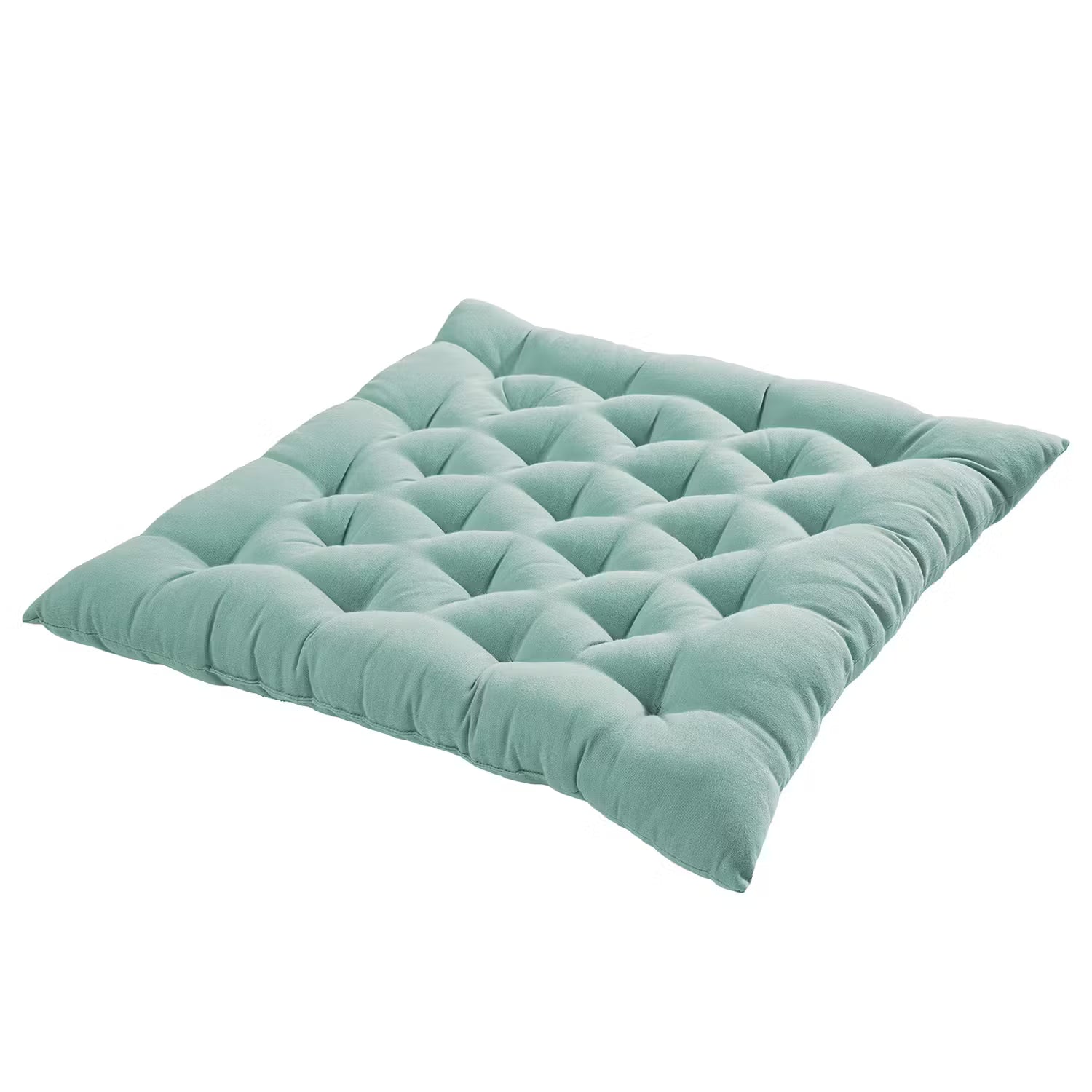 SOLID Futonkissen 4er-Set - Baumwolle / Polyester