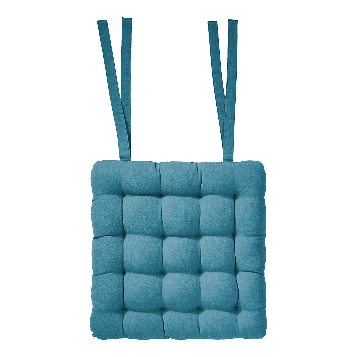 SOLID Stuhlkissen 4er-Set - Baumwolle / Polyester