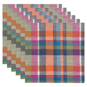 ABERDEEN Serviette 6er-Set - Baumwolle - Bunt