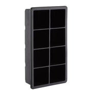 COOL DOWN XXL Eiswürfelform 6er-Set - Silikon - Schwarz