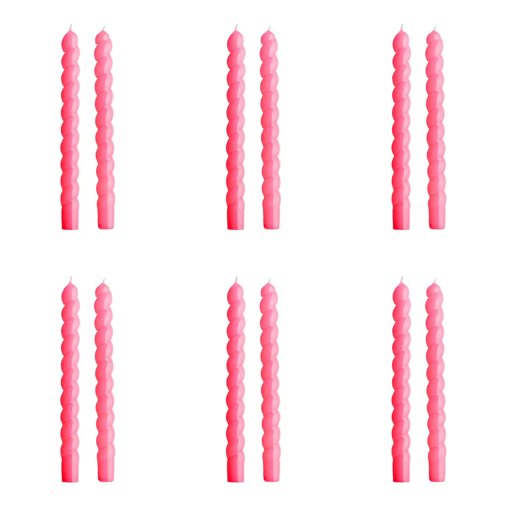 TWISTED Stabkerze 12er-Set