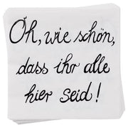 APRÈS Papierserviette 12er-Set - Papier - Weiß