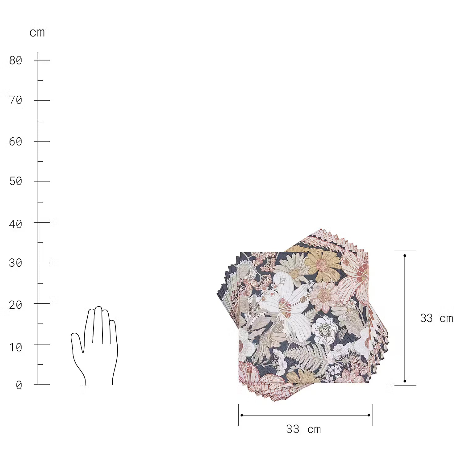 Papierserviette APRÈS 6er-Set