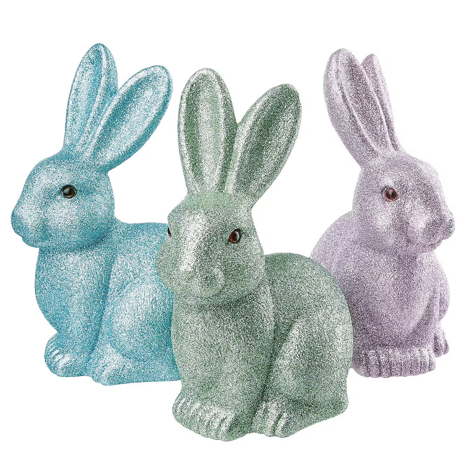 Deko-Hase EASTER 6er-Set - Polyethylen