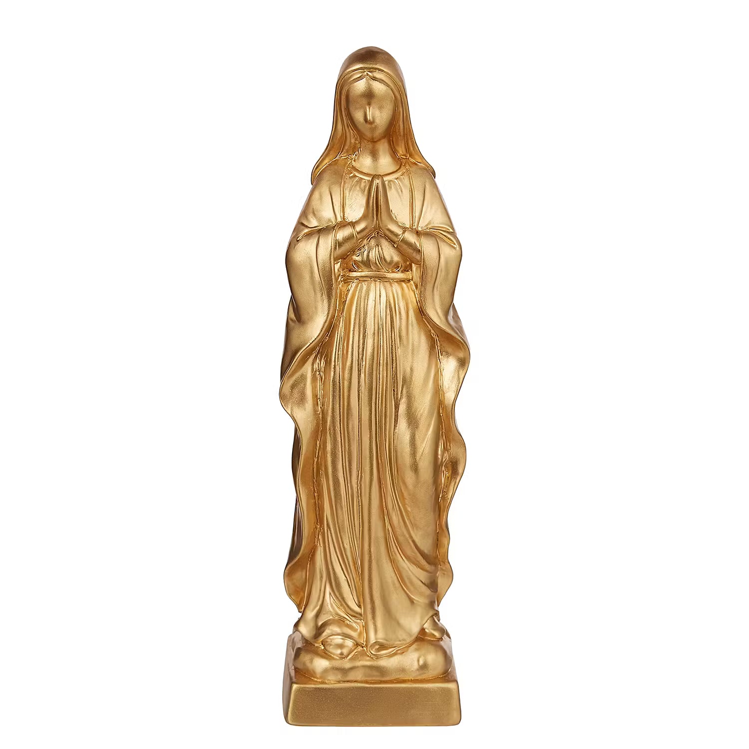 MADONNA Deko-Statue 4er-Set - Polyresin - Gold