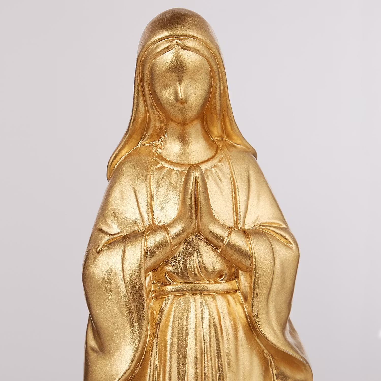 MADONNA Deko-Statue 4er-Set - Polyresin - Gold