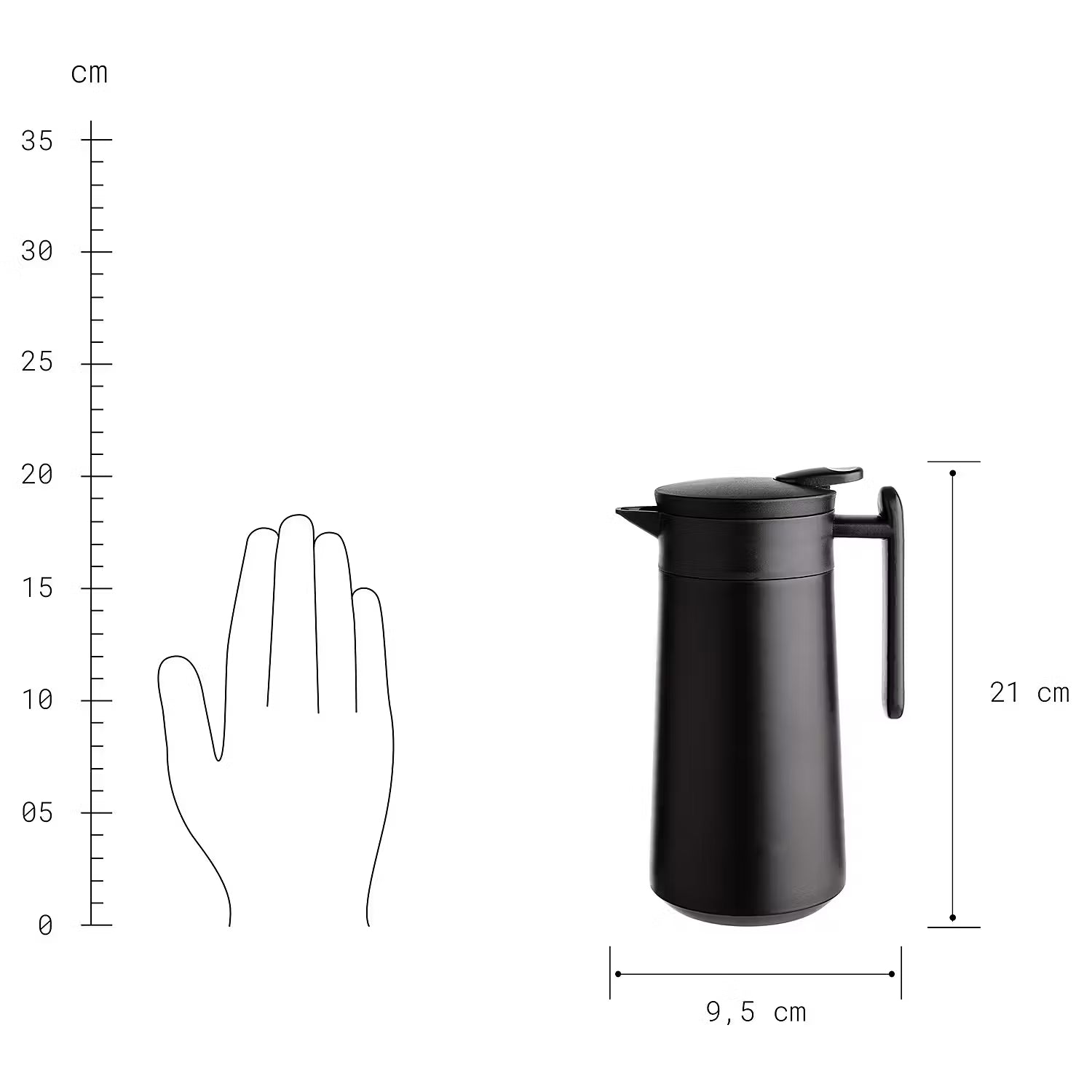 HOUSE BLEND Kaffee-/Teekanne 4er-Set