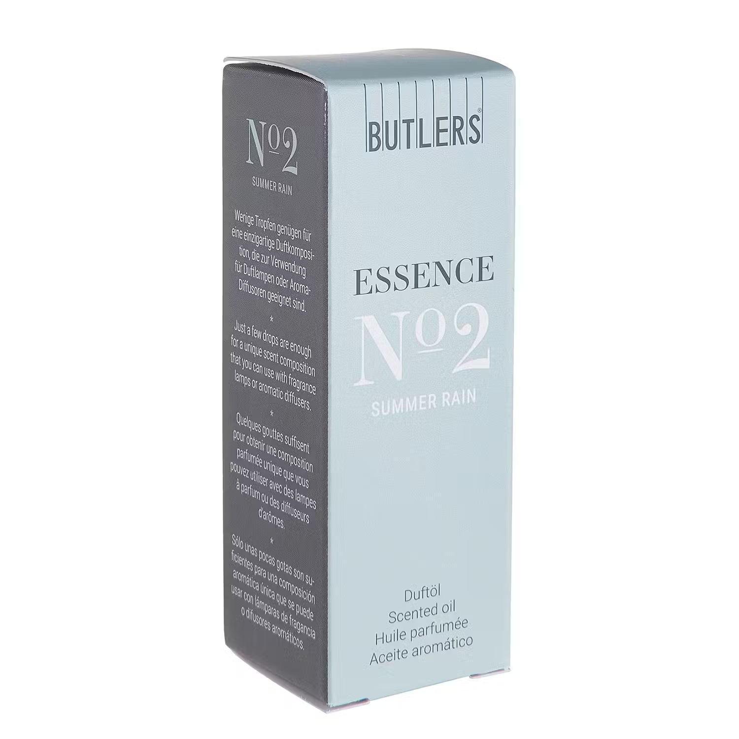 ESSENCE Duftöl Summer Rain 6er-Set - Glas / Kunststoff / Raumduft - Braun