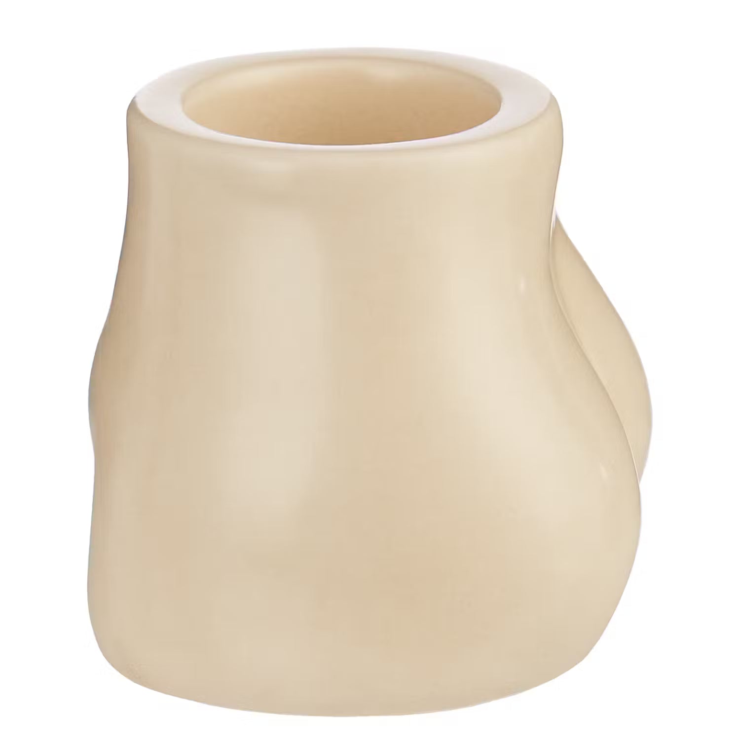 BOODY Teelichthalter 6er-Set - Steingut - Beige
