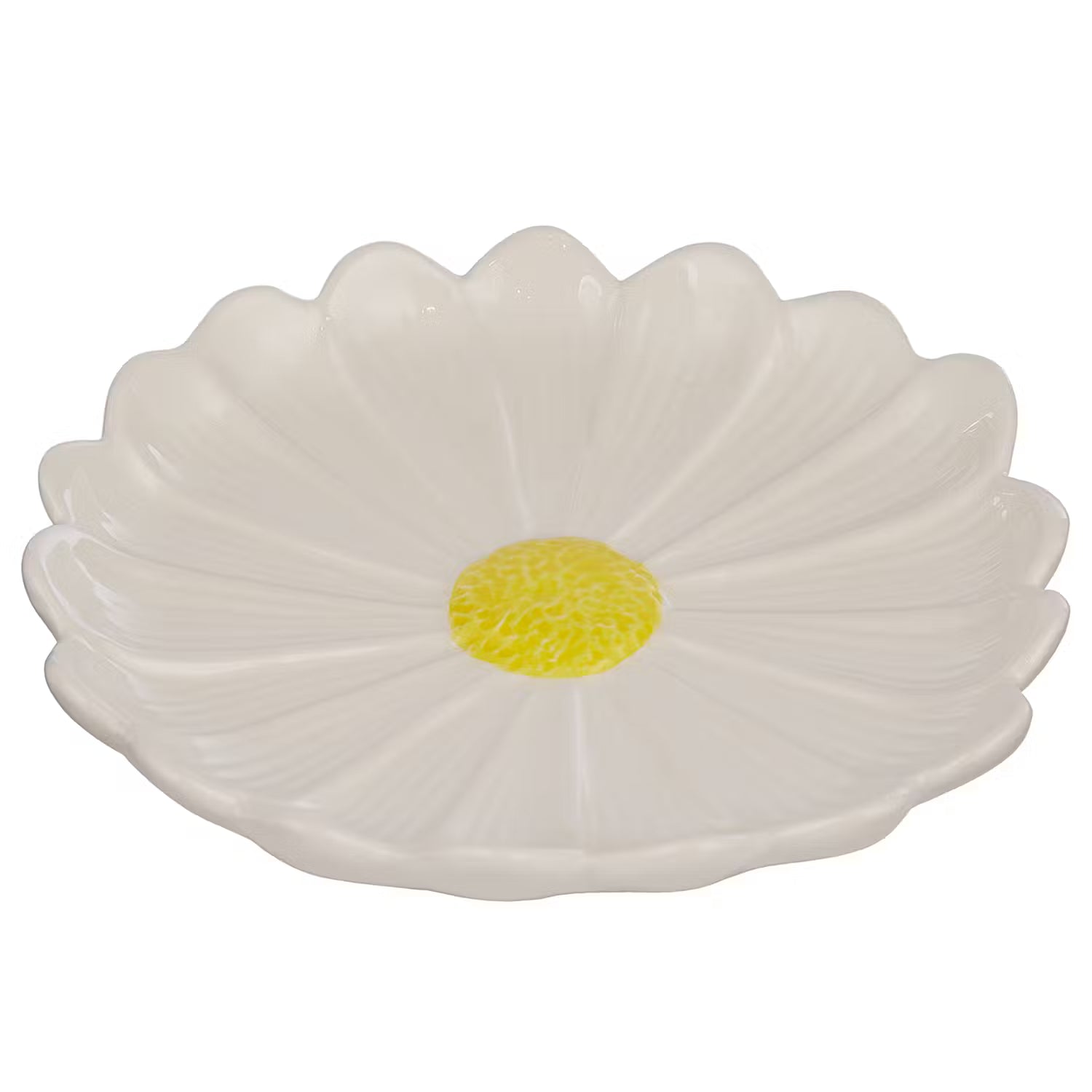 POPPY Blumenteller 4er-Set - Dolomit - Weiß