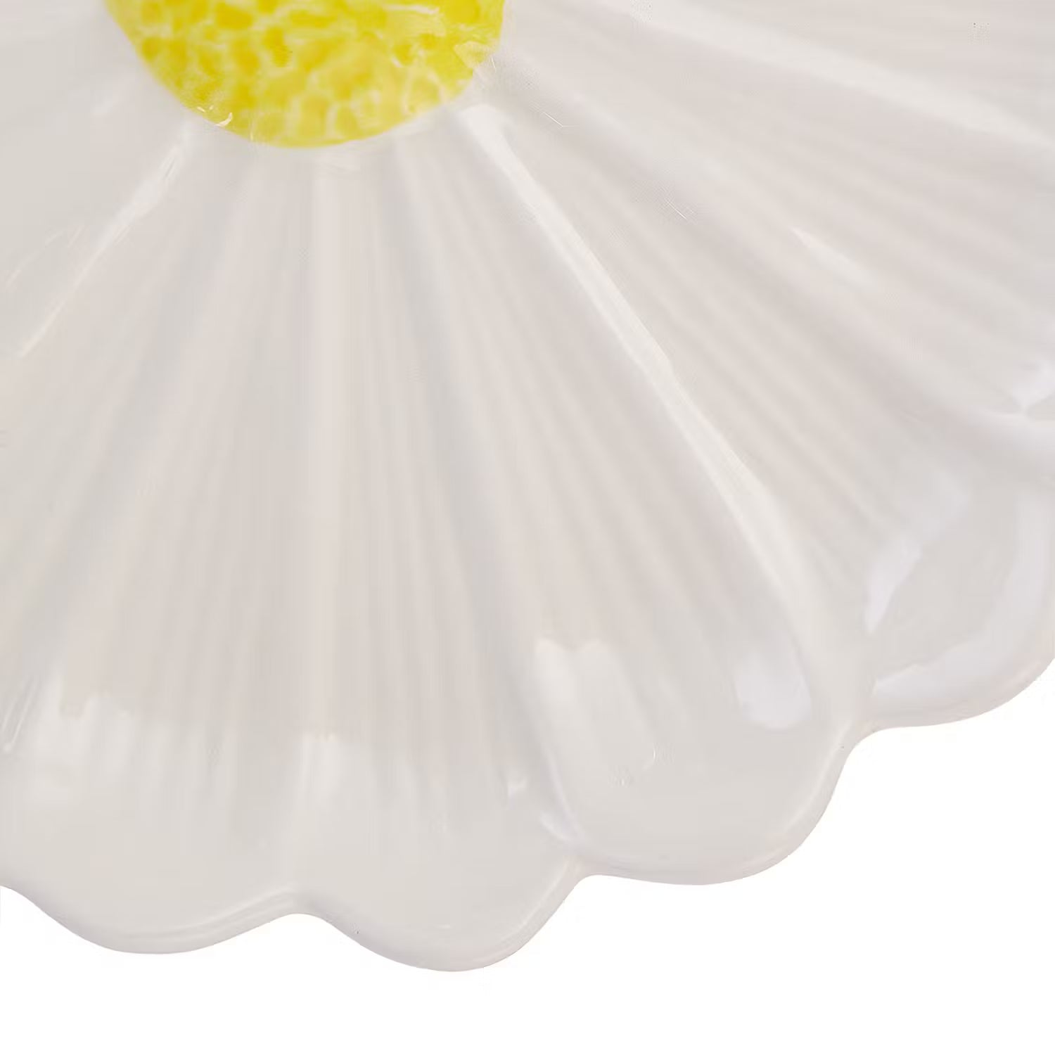 POPPY Blumenteller 4er-Set - Dolomit - Weiß