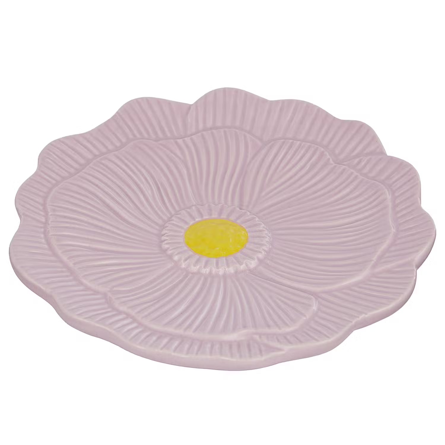 POPPY Blumenteller 4er-Set - Dolomit - Lila