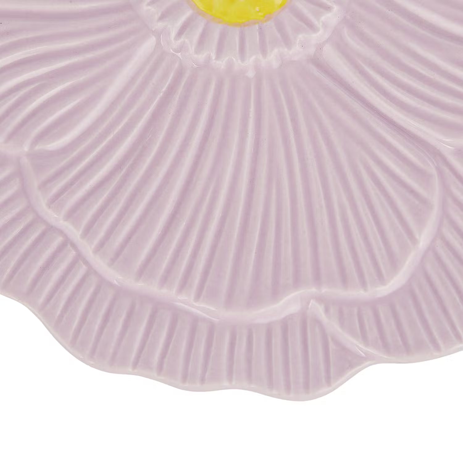 POPPY Blumenteller 4er-Set - Dolomit - Lila