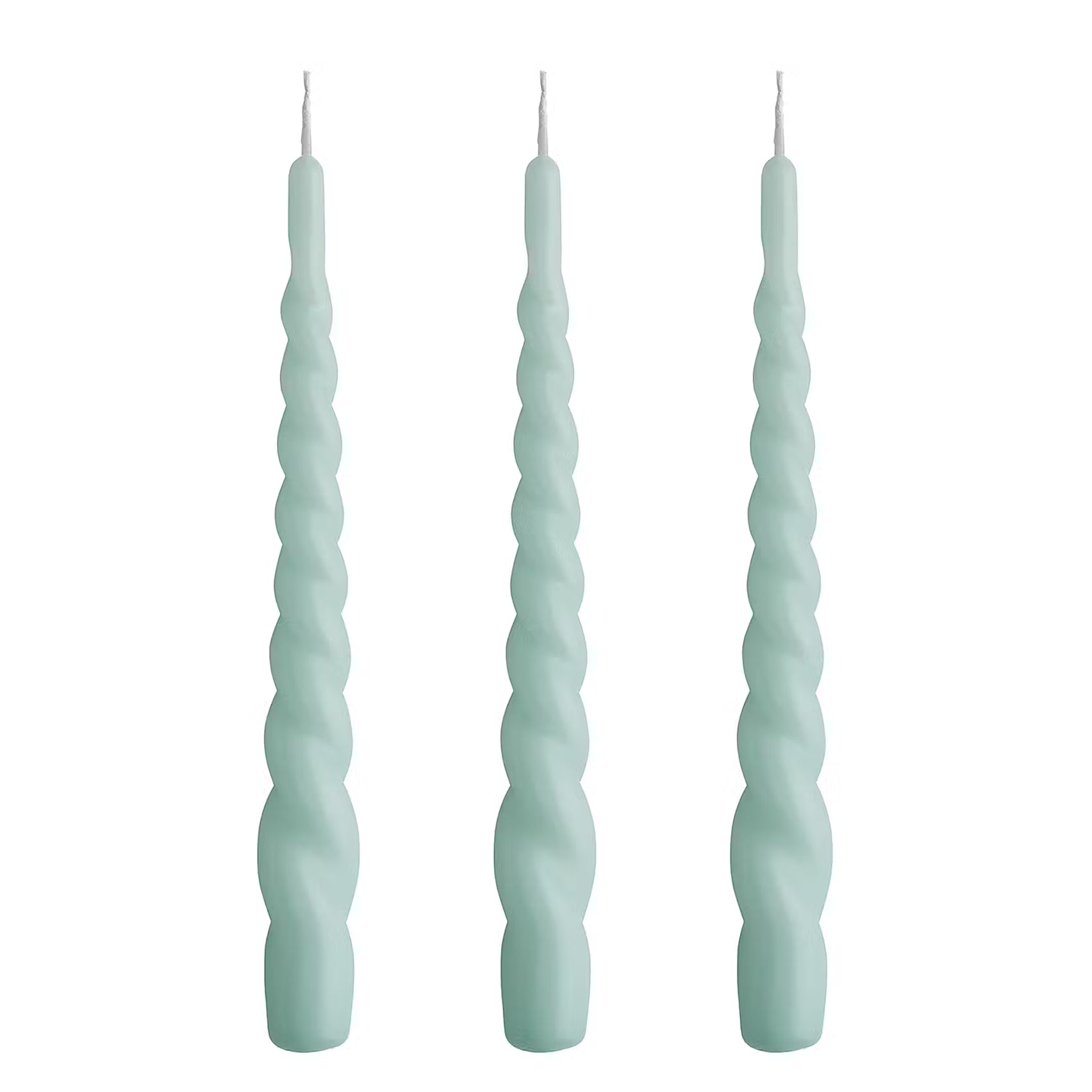 Kerze TWISTED 10er-Set - Wachs