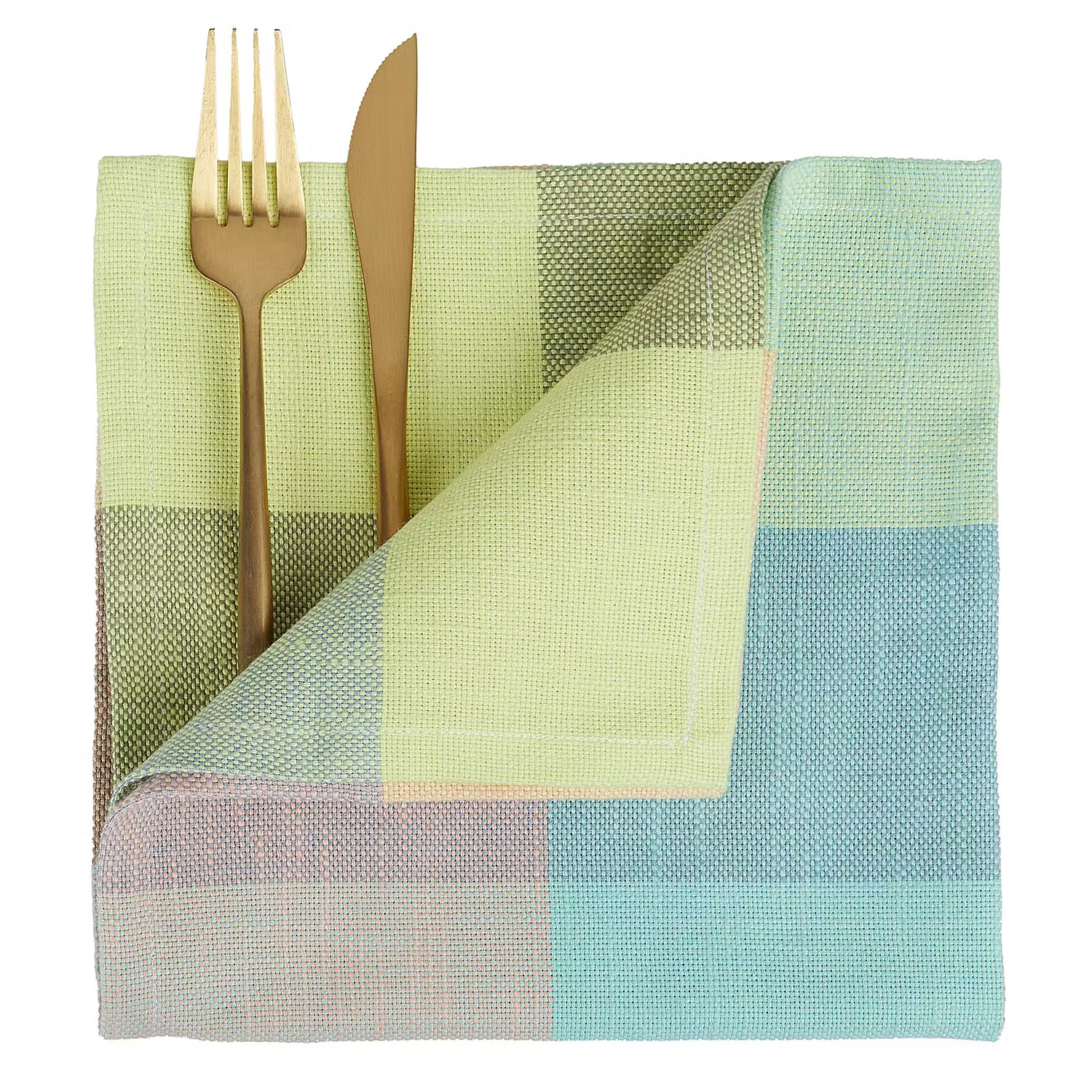 SPRING VIBES Serviette 6er-Set - Baumwolle - Bunt