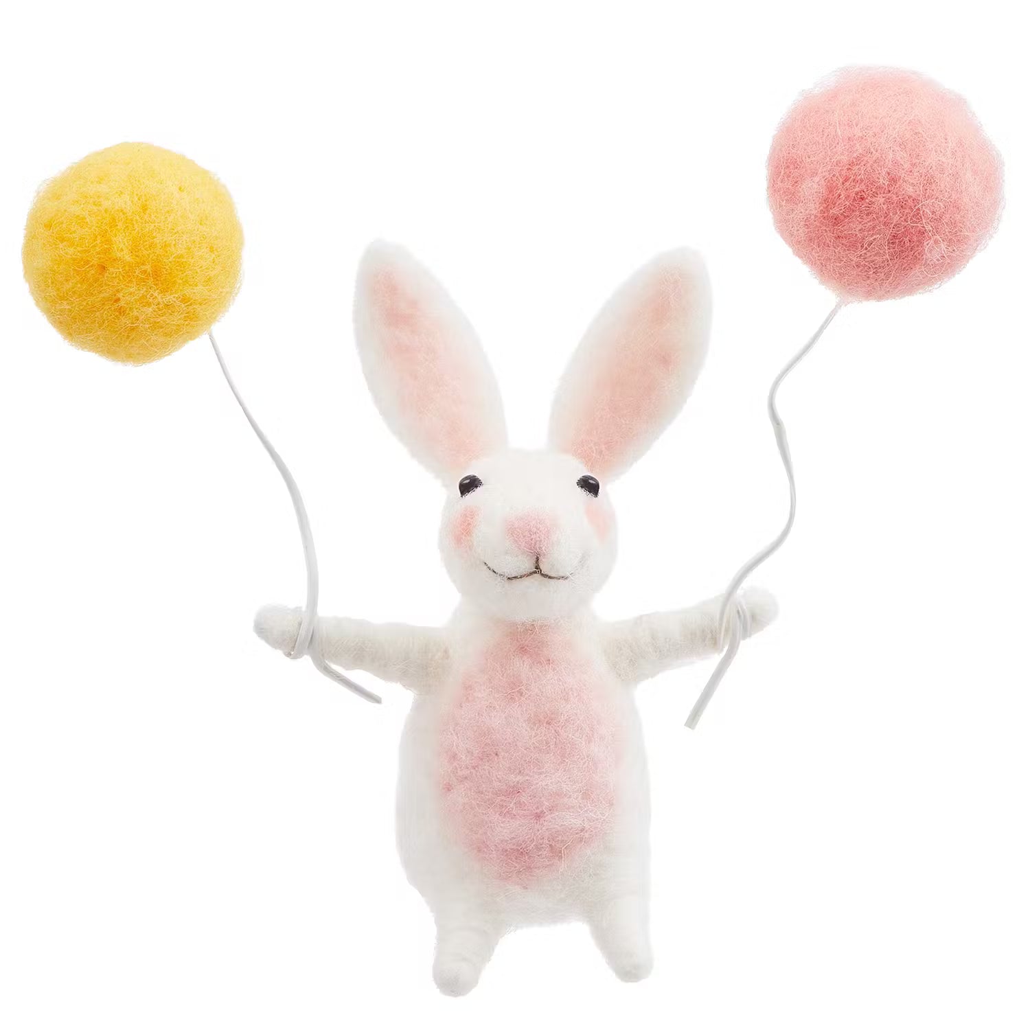 Häschen FUNKY FRIENDS 6er-Set - Filz - Creme