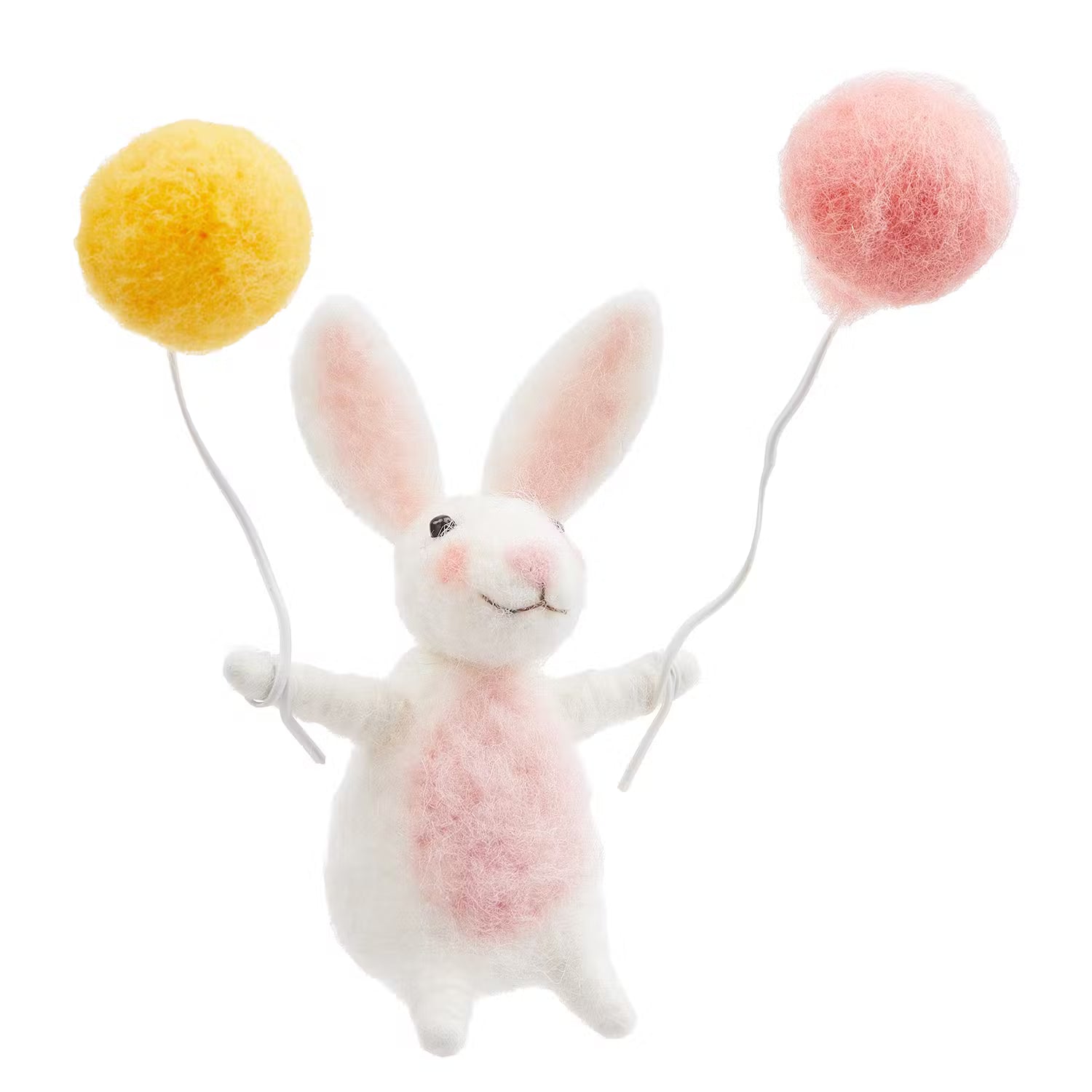 Häschen FUNKY FRIENDS 6er-Set - Filz - Creme